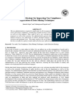 Audit Selection Strategy For Improving Tax Compliance - Application of Data Mining Techniques