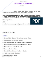 Calendário Politeista