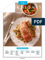 Clean Eating - 7 Dinner Meal Plan