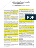 SPE-124799-PA-Determining Wax Type Paraffin or Naphthene