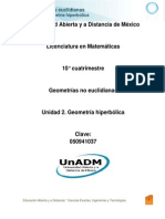 Unidad 2. Geometria Hiperbolica PDF