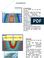 Pliegues, Fallas y Ambientes