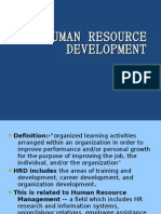 Human Resource Development