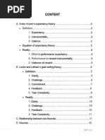 Analyzing 2 Motivation Theories in Organizational Behavior