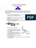 Posiciones de Espera y Traslado