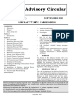 Advisory Circular: September 2013 Aircraft Wiring and Bonding