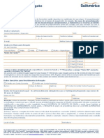 Novo FormulaFORMULARIO DE SOLICITAÇÃO DE RESGATE SUL AMÉRICArio de Solicitação de Resgate Sul América