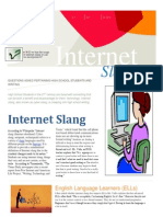 Mini Paper 5 - Internet Slang