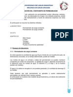 Determinación Del Coeficiente de Permeabilidad - Jonathan Mamani Cruz