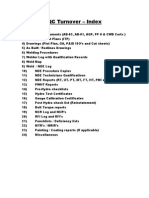 Turnover Index For Piping (Alberta)