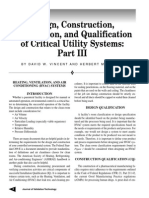 Critical Utility Qualification