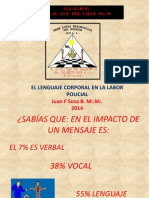 Pres El Lenguaje Corporal en La Labor Policial JFS