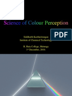 Physics of Colour Perception