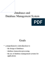 Databases and Database Management System