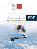 Crystallography Matters!: International Year of Crystallography 2014