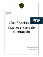 Clasificacion Geomecanica Bieniawski