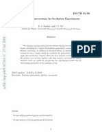 DO-TH 01/08 Neutrino Interactions in Oscillation Experiments