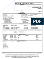 Criminal Docket For James Patrick Barrett