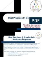 Best Practices in Mentoring by Management Mentors