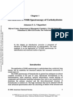 Introduction To NMR Spectroscopy of Carbohydrates