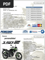 Pemcorp MOTOS - Italika - DM150 - 150Z