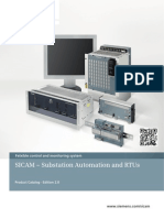 SICAM - Substation Automation and RTUs