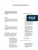 Application of Phase Modulation