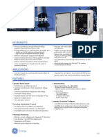 GE Capacitor Bank Controller