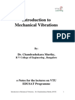 Introduction To Mechanical Vibrations Enotes