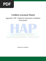 Guide For Generator Condition Assessment in Hydropower Plant