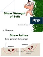 Shear Strength of Soil