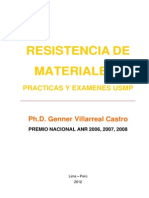 Libro Resistencia de Materiales I (Prácticas y Exámenes Usmp)