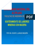 Sostenimiento Con Madera PDF