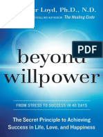 Beyond Willpower by Alexander Loyd, Ph.D. - Excerpt