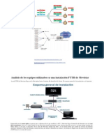 Análisis de Los Equipos Utilizados en Una Instalación FTTH de Movistar2C