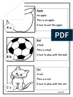 English Y1 Reading Cards