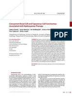 Concurrent Basal Cell and Squamous Cell Carcinomas Associated With Hydroxyurea Therapy