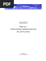 Tema Propiedades Termodinámicas PDF