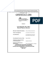 OpenStat Instrucciones