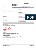 MSDS Natural Gas