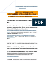 Explaining Step by Step The Process of Knowledge Management 2.0 Map