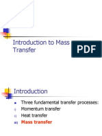 Introduction To Mass Transfer