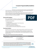 ALTERA - In-System Programmability Guidelines