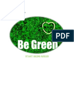 Company Logo: Start Being Green