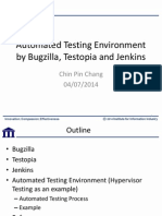 Automated Testing Environment by Bugzilla, Testopia and Jenkins