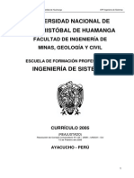 EFP27 - Ingeniería de Sistemas - Malla y Plan de Estudios