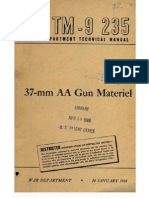 37-mm AA Gun Materie L: Waif Department Technical Manua L