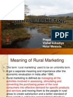 Rural Marketing Final