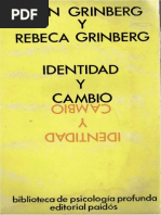 Ginberg, León y Grinberg, Rebeca - Identidad y Cambio