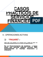 Casos Practicos de Operaciones y Servicios Bancarios